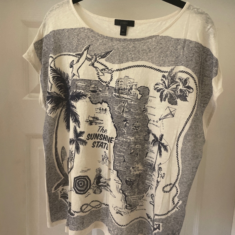 JCREW Vintage Florida Tee